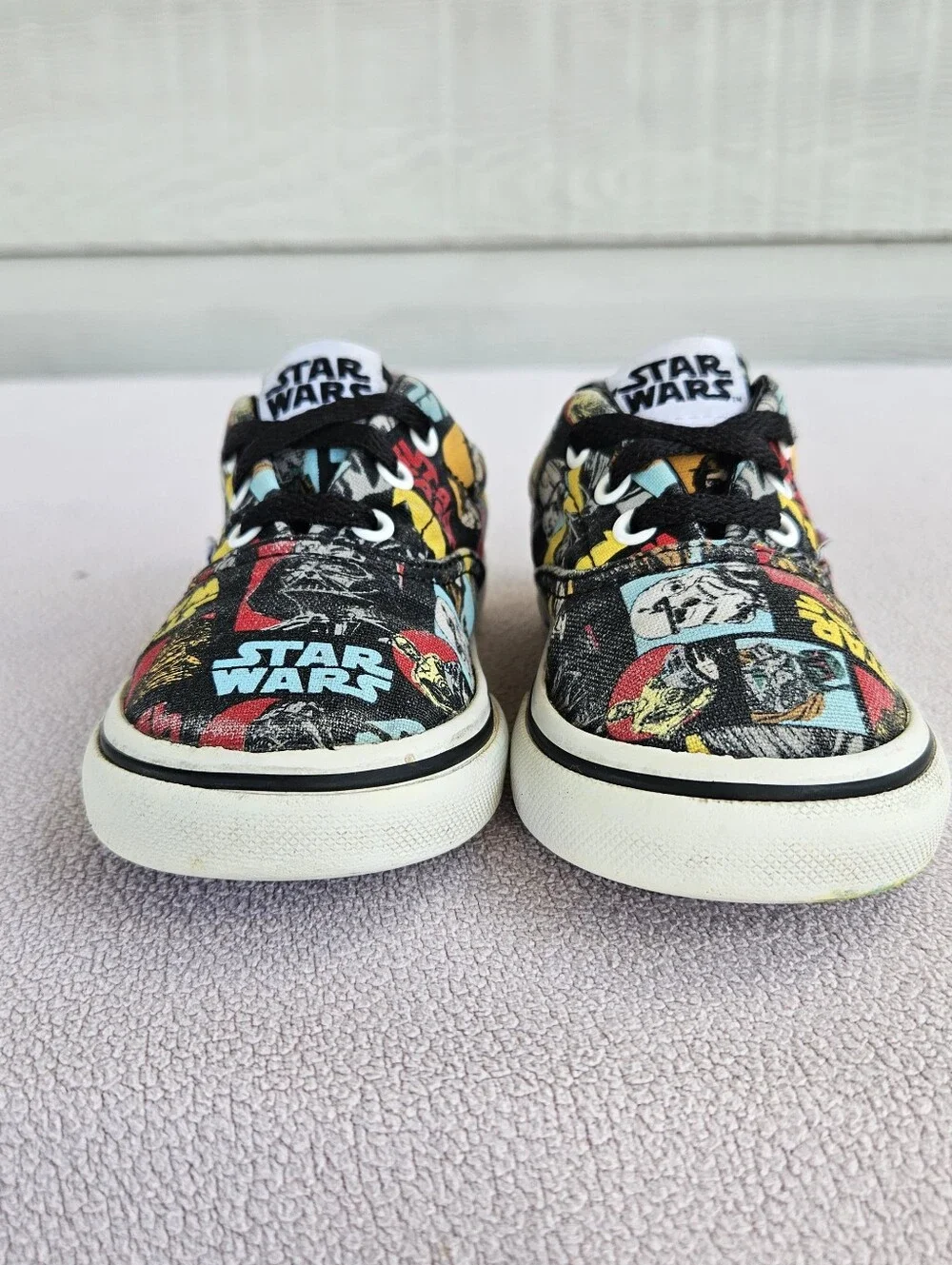 Vans x Star Wars Era Classic Repeat Sneaker SZ 7C Canvas Tie Low Top Han Solo